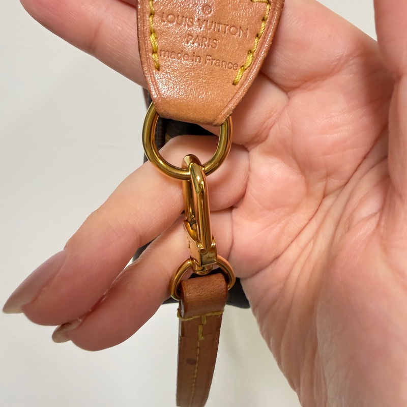 路易威登LV老花大麻將包-12