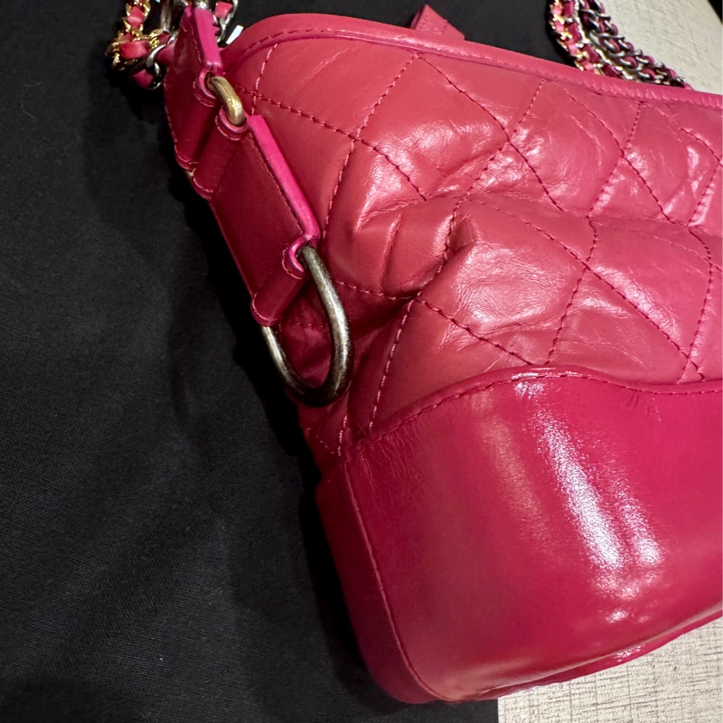 Chanel 菱格紋流浪包 小號-6