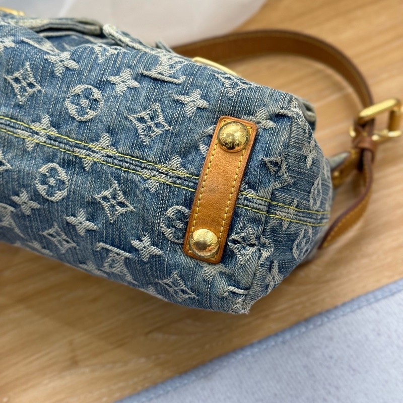 Iv baggy 牛仔單肩包-6