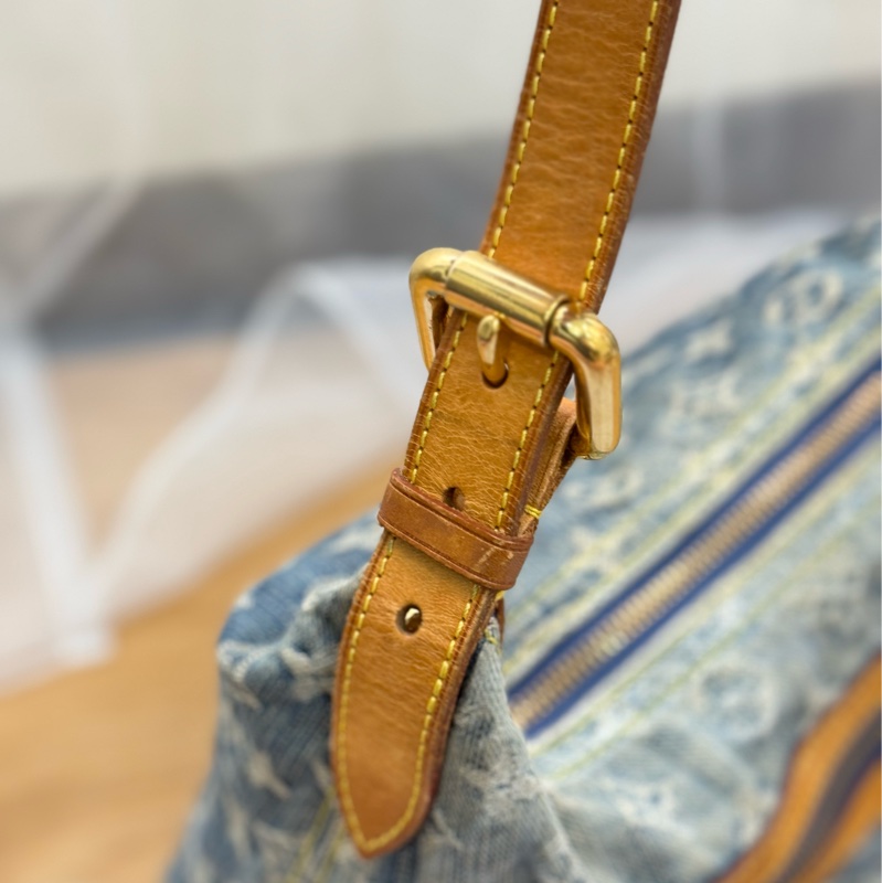 Iv baggy 牛仔單肩包-8