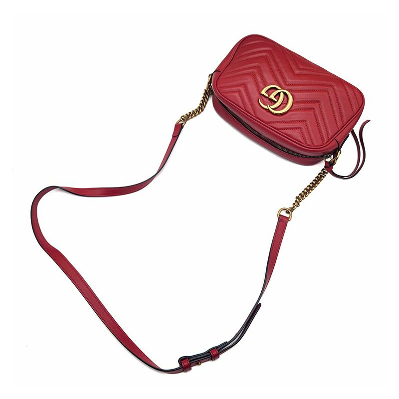 【包稅】GUCCI Marmont 馬特拉塞斜背包-3
