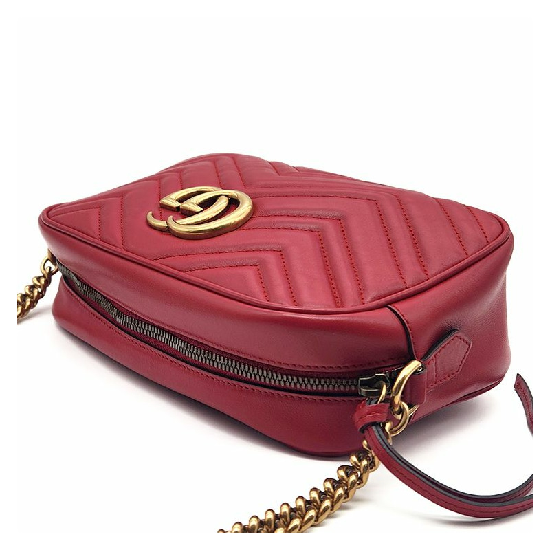 【包稅】GUCCI Marmont 馬特拉塞斜背包-5