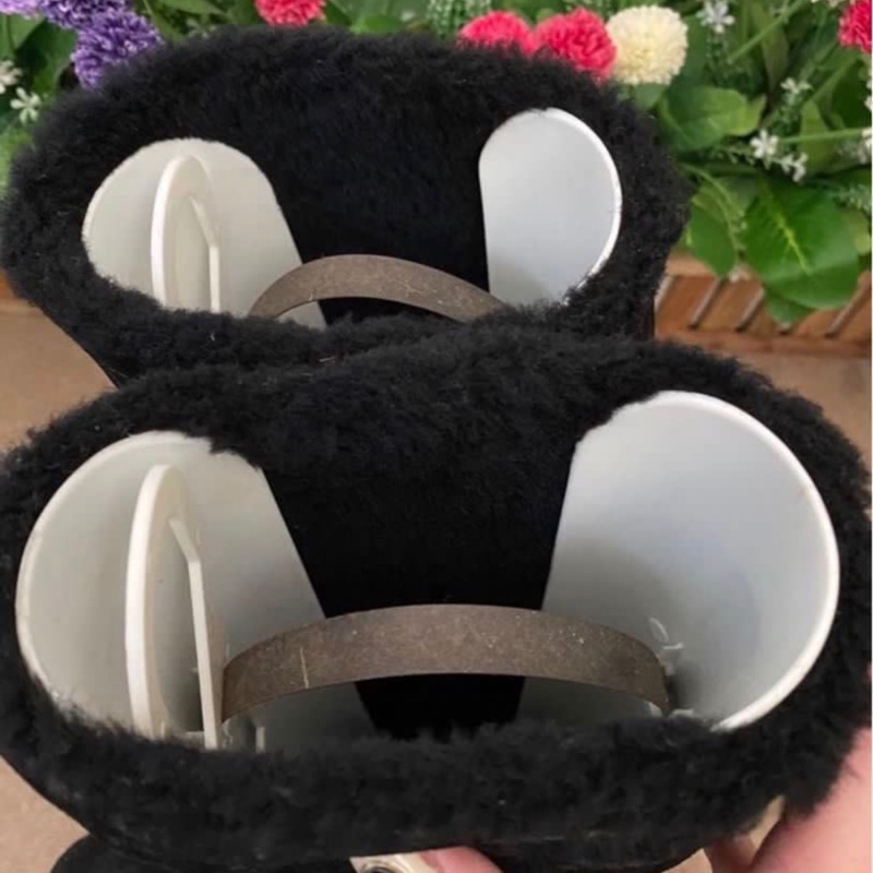 LV Monogram 羊毛襯裡長靴-5