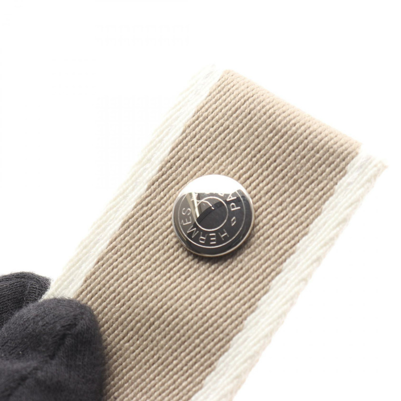 愛馬仕 Bride a Brac PM 手袋/手拿包/收納包，帆布米色，天然色，SHW 五金，二手女士-5