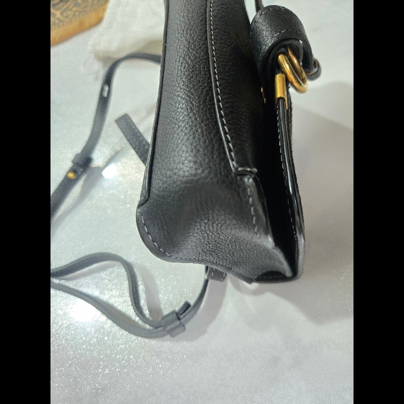 CHLOE Marcie 荔枝紋小牛皮肩背包/腰包-7