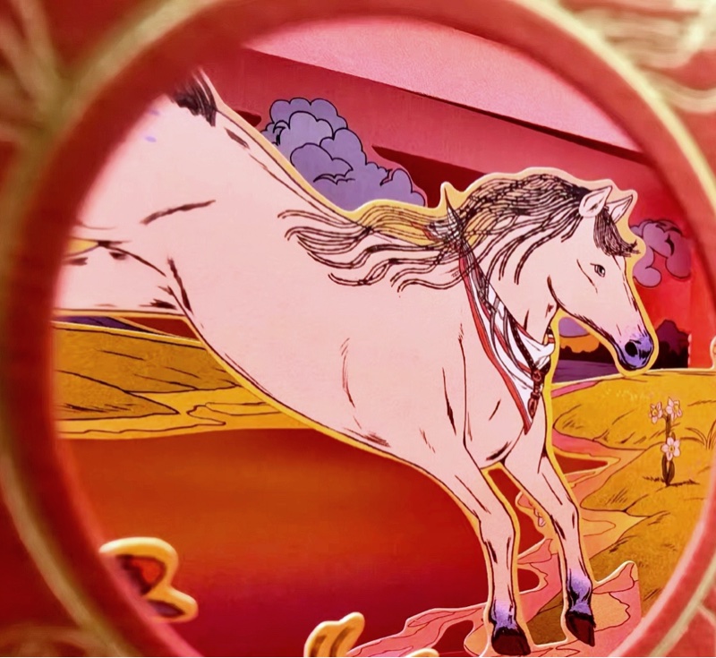 Hermes26馬年立體紅包袋👩🏻‍🦰稀少（別有洞天、馬到成功）打破歷年常規：1包厚6.5cm ；非常重工、精美《第一名👍》-6