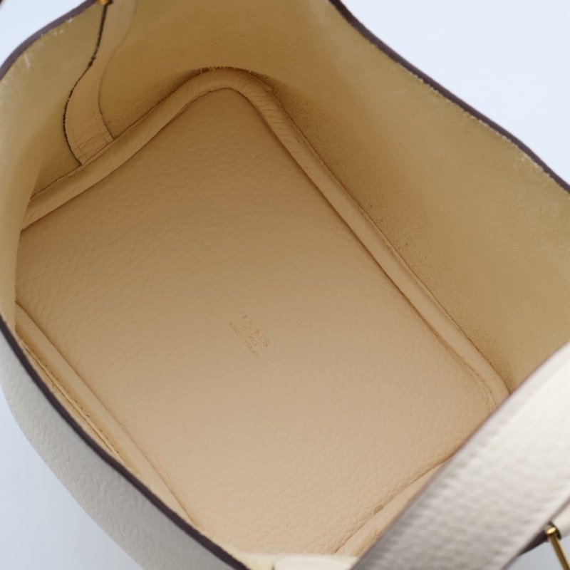 HERMES Picotin 18 - 奶油白金 Z-2