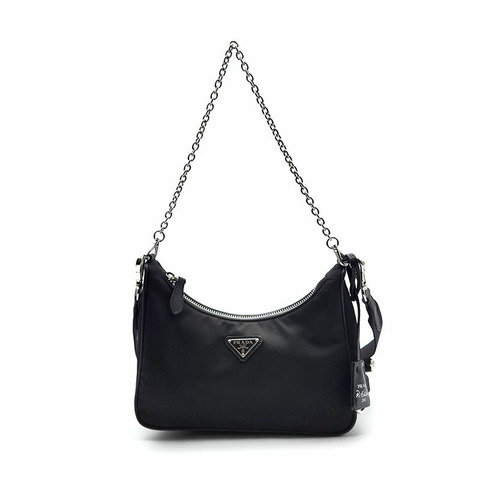 【包稅】PRADA Re-Nylon Tessuto 鏈條肩帶單肩包
