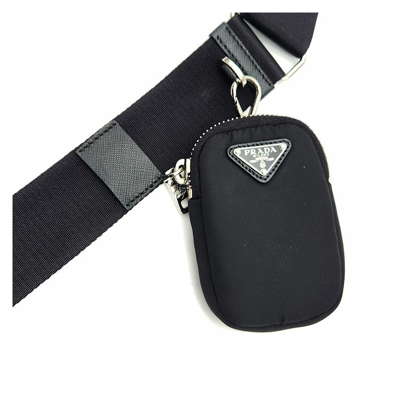 【包稅】PRADA Re-Nylon Tessuto 鏈條肩帶單肩包-7