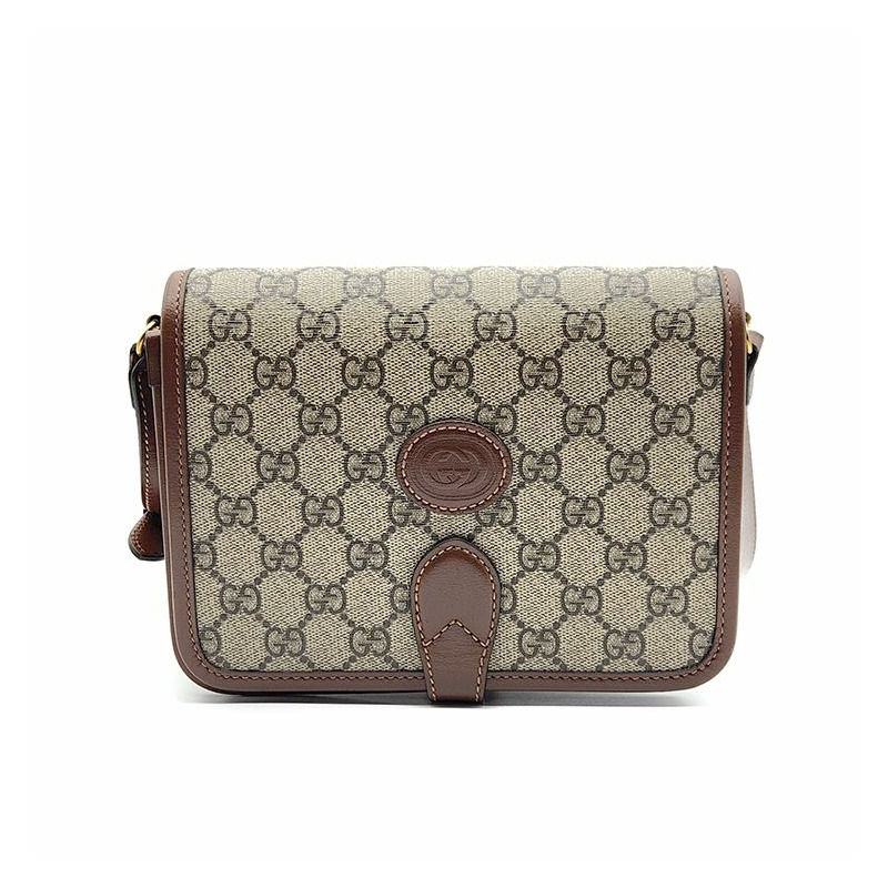 【包稅】GUCCI 互扣式 G 迷你肩背包 ()-0