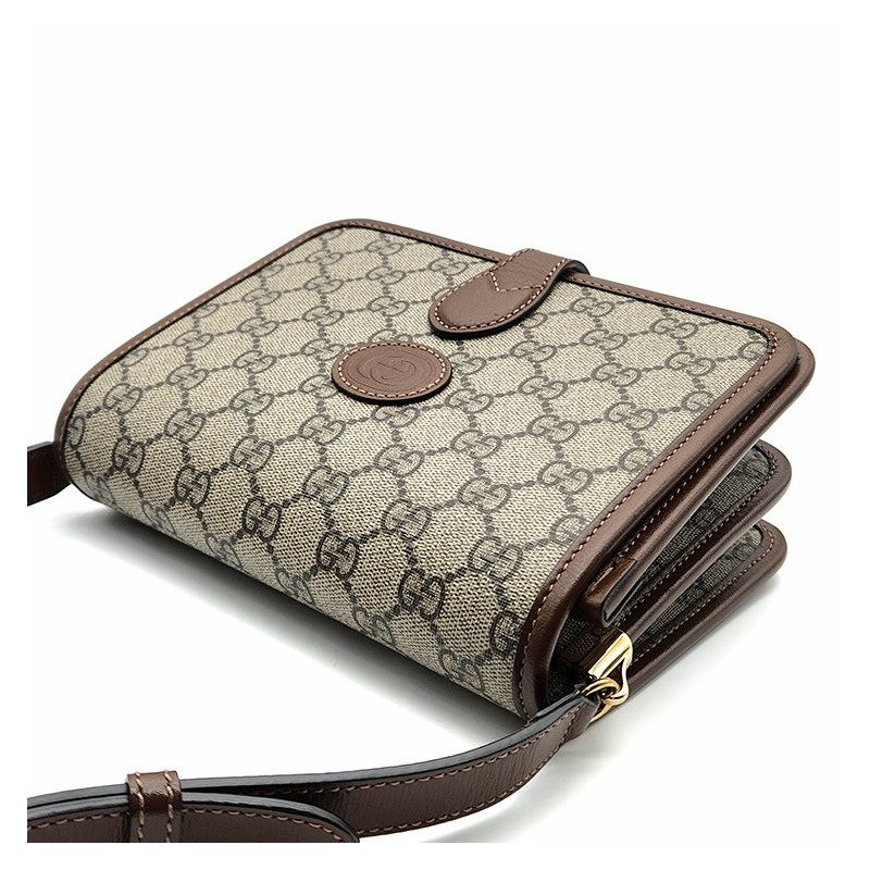 【包稅】GUCCI 互扣式 G 迷你肩背包 ()-5