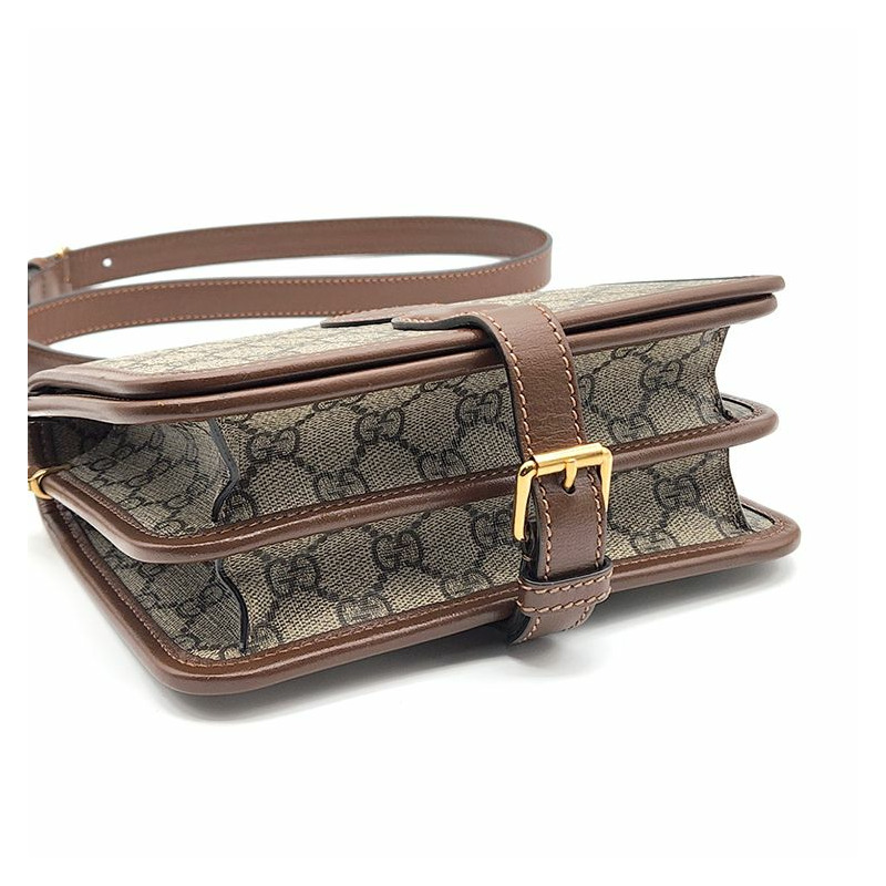 【包稅】GUCCI 互扣式 G 迷你肩背包 ()-6