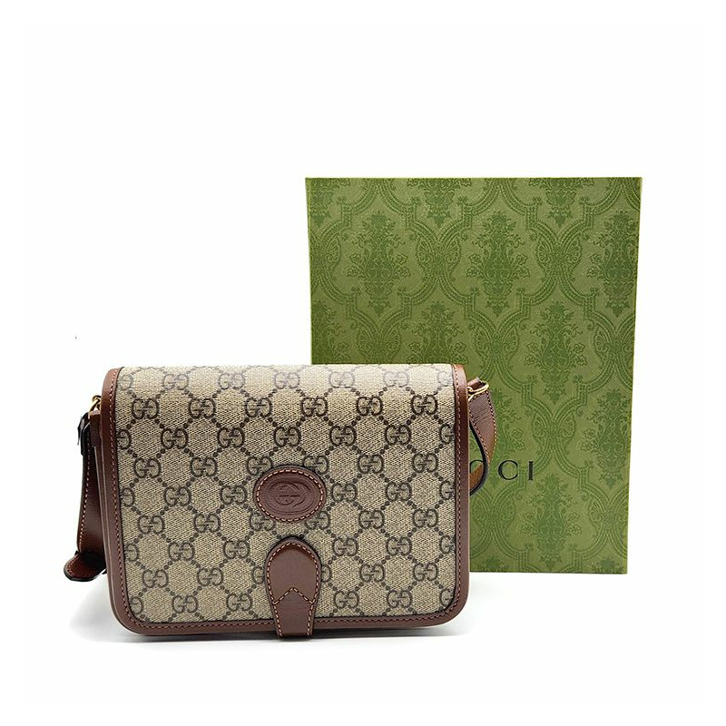 【包稅】GUCCI 互扣式 G 迷你肩背包 ()-8