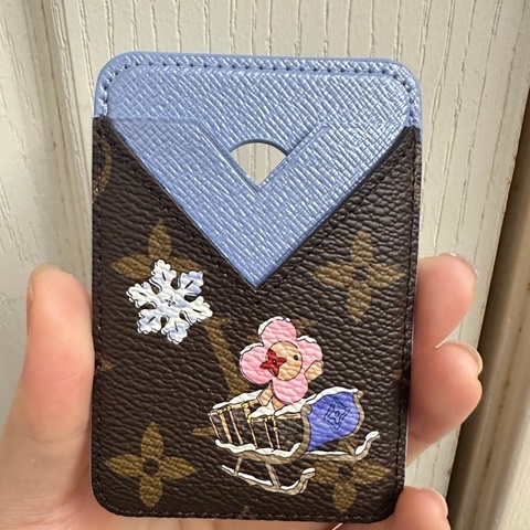 LV聖誕限定磁吸卡夾