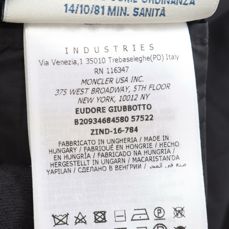 MONCLER EUDORE 披肩式外套 其他 羊毛 黑色 二手 女款-3