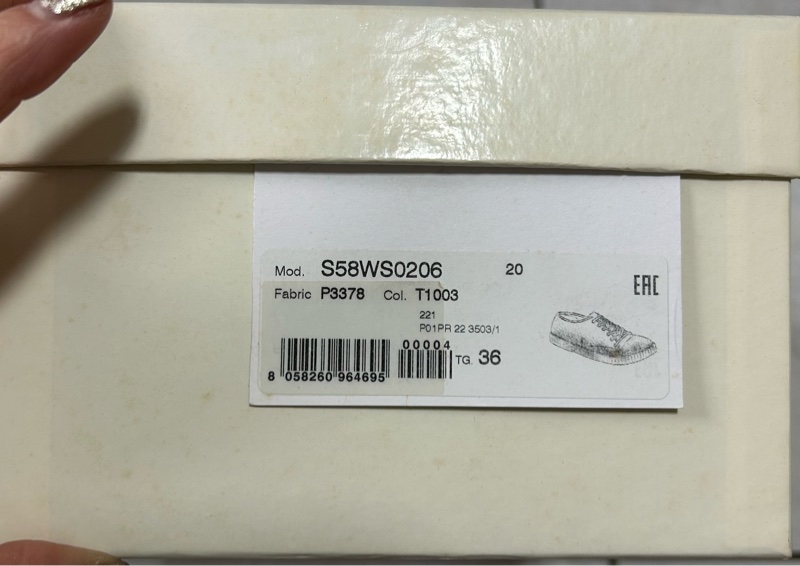 Maison Margiela 帆布鞋36號-7