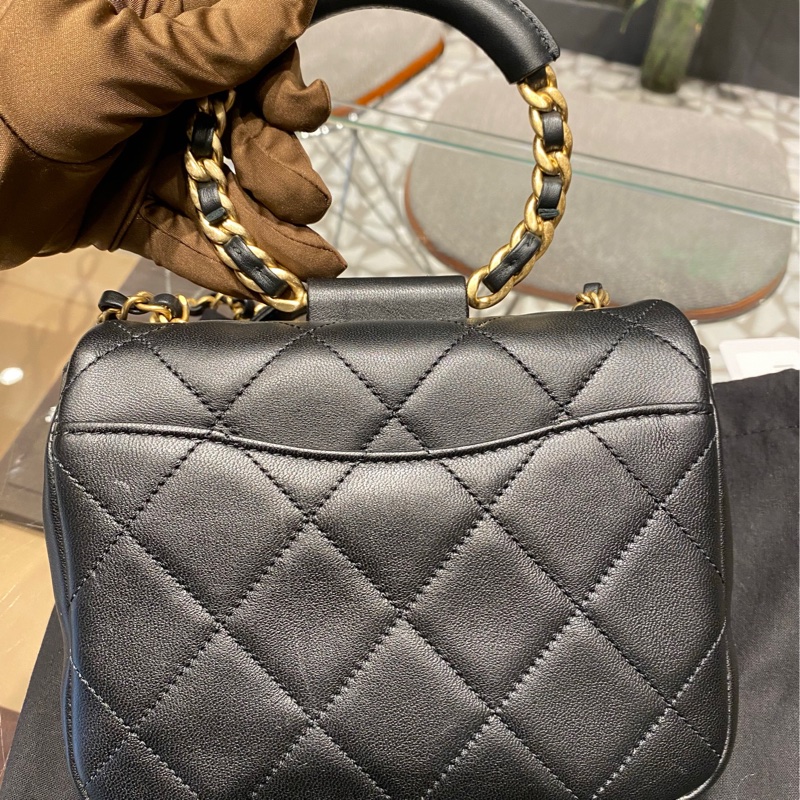 Chanel 手環方胖子黑金 二手 28K 包-3