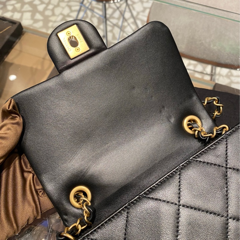 Chanel 手環方胖子黑金 二手 28K 包-4