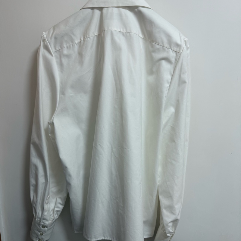 Saint Laurent white bow shirt 40 襯衫-2