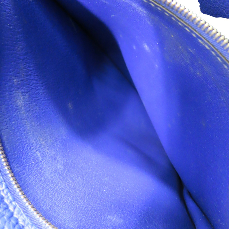 藍色 TOGO牛皮 SO KELLY 肩背包 口O刻 銀扣【HERMES 愛馬仕】-7