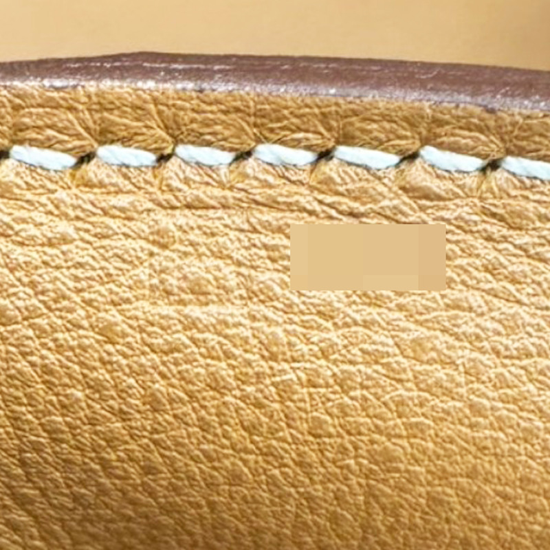 金棕色 Swift牛皮 Toolbox 33 兩用包 □P刻 銀釦【HERMES 愛馬仕】-6