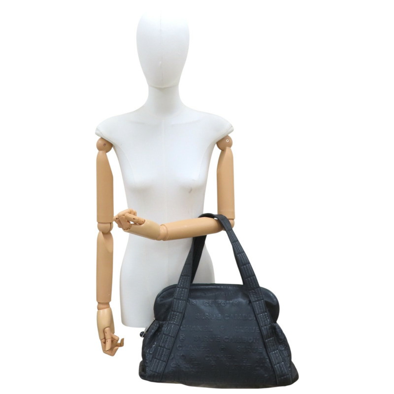 黑色 牛皮 Unlimited 保齡球包 無卡【CHANEL 香奈兒】 A46123-13