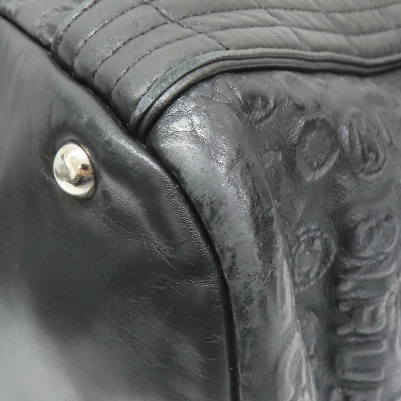 黑色 牛皮 Unlimited 保齡球包 無卡【CHANEL 香奈兒】 A46123-14