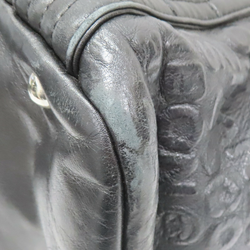 黑色 牛皮 Unlimited 保齡球包 無卡【CHANEL 香奈兒】 A46123-16