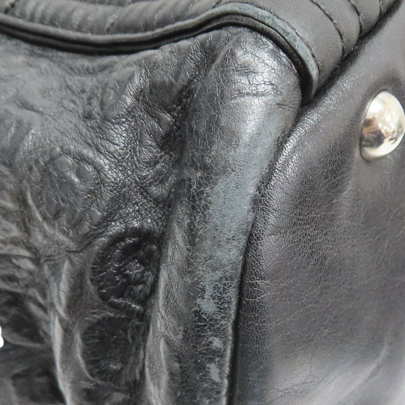 黑色 牛皮 Unlimited 保齡球包 無卡【CHANEL 香奈兒】 A46123-17