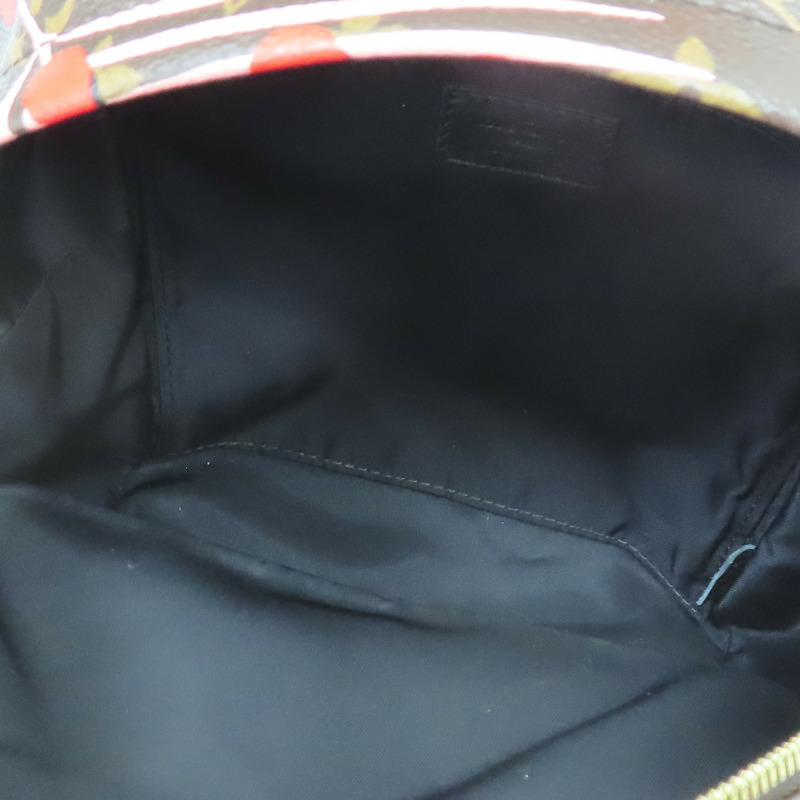 棕色 原花帆布 Jungle Dot Palm Springs 後背包【LOUIS VUITTON LV 路易威登】 M41981-4