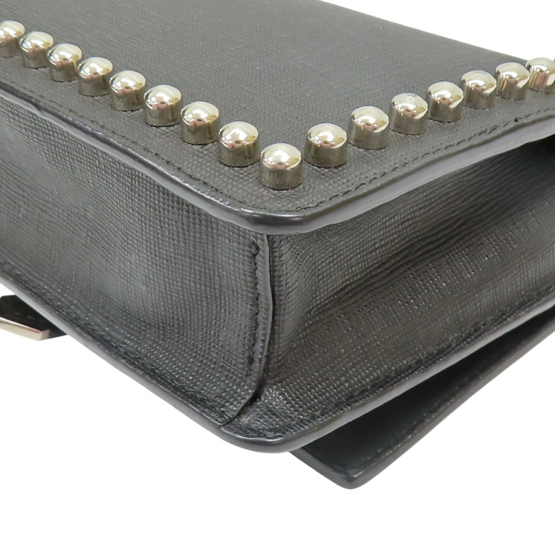 黑色 牛皮 Karlito WOC 鏈條錢包【FENDI 芬迪】 8M0346-7MP-13