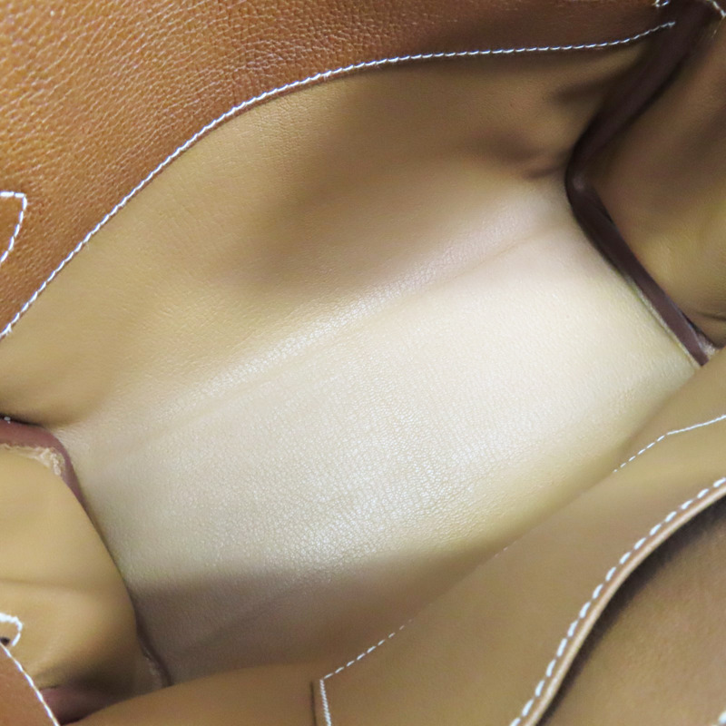 棕色 Barenia Faubourg牛皮 Kelly Messenger PM 肩背包 K刻 銀釦【HERMES 愛馬仕】-4