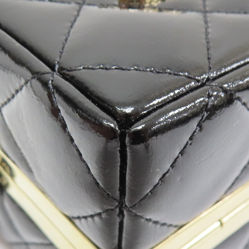 黑色 亮面牛皮 骰子 肩背包【CHANEL 香奈兒】 AP3154-8