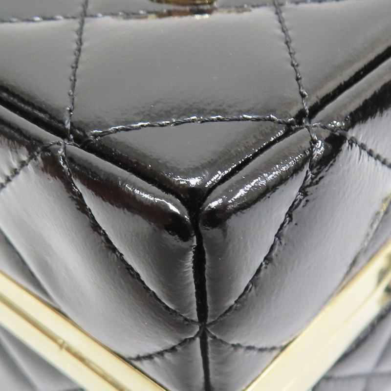 黑色 亮面牛皮 骰子 肩背包【CHANEL 香奈兒】 AP3154-9