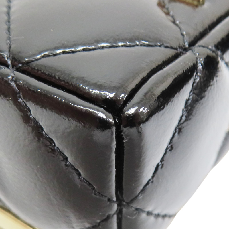 黑色 亮面牛皮 骰子 肩背包【CHANEL 香奈兒】 AP3154-11