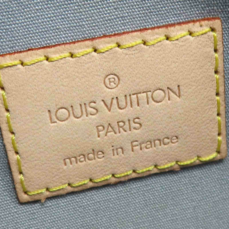 白色 Vernis 漆皮 Roxbury Drive 兩用包(褪色或變色) 【LOUIS VUITTON LV 路易威登】 M91374-6