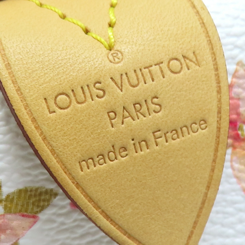 白色 原花 Watercolor Aquarelle 帆布 Speedy 35 波士頓包【LOUIS VUITTON LV 路易威登】 M95752-6