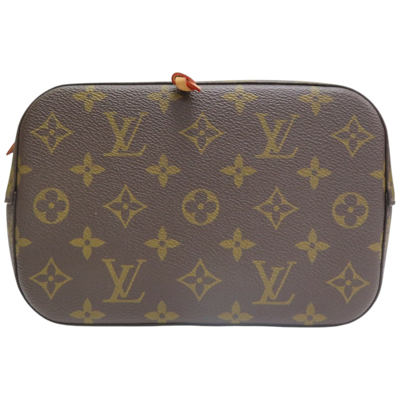 棕色 原花帆布 NeoNoe BB 水桶包 兩用包【LOUIS VUITTON LV 路易威登】 M46581-3