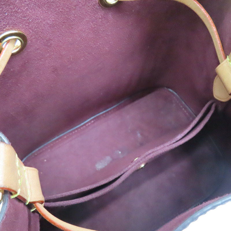 棕色 原花帆布 NeoNoe BB 水桶包 兩用包【LOUIS VUITTON LV 路易威登】 M46581-4