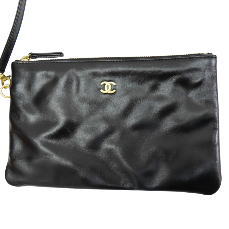 黑色 牛皮 22包 肩背包【CHANEL 香奈兒】 AS3260-4