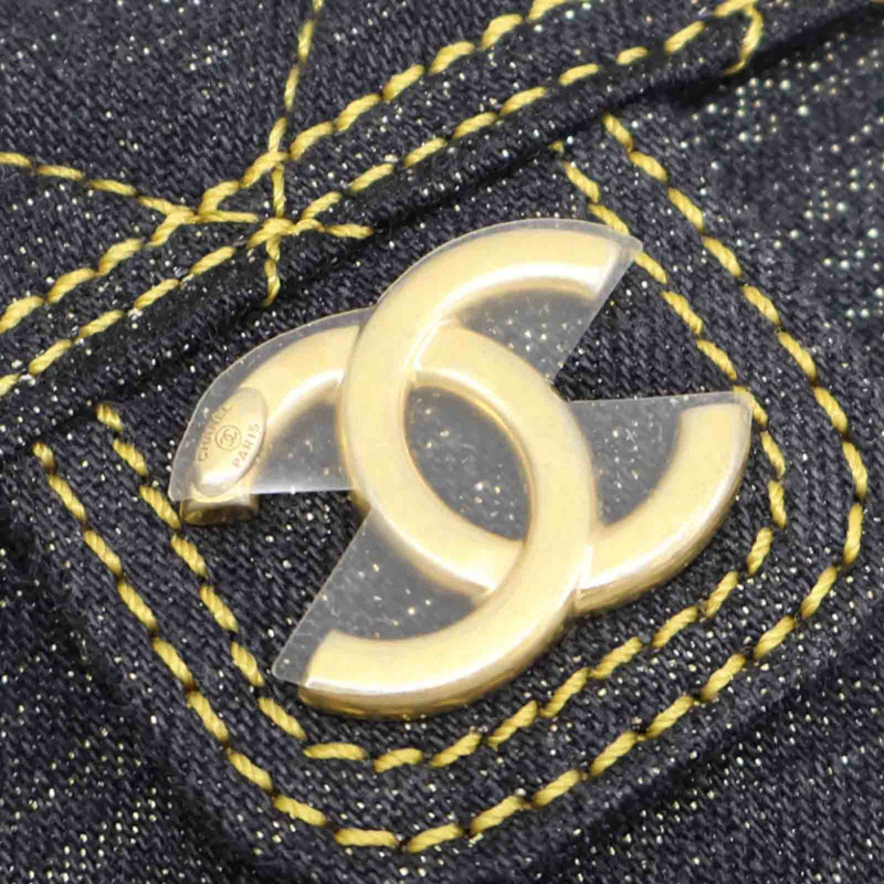 黑色 丹寧 吊飾【CHANEL 香奈兒】-11