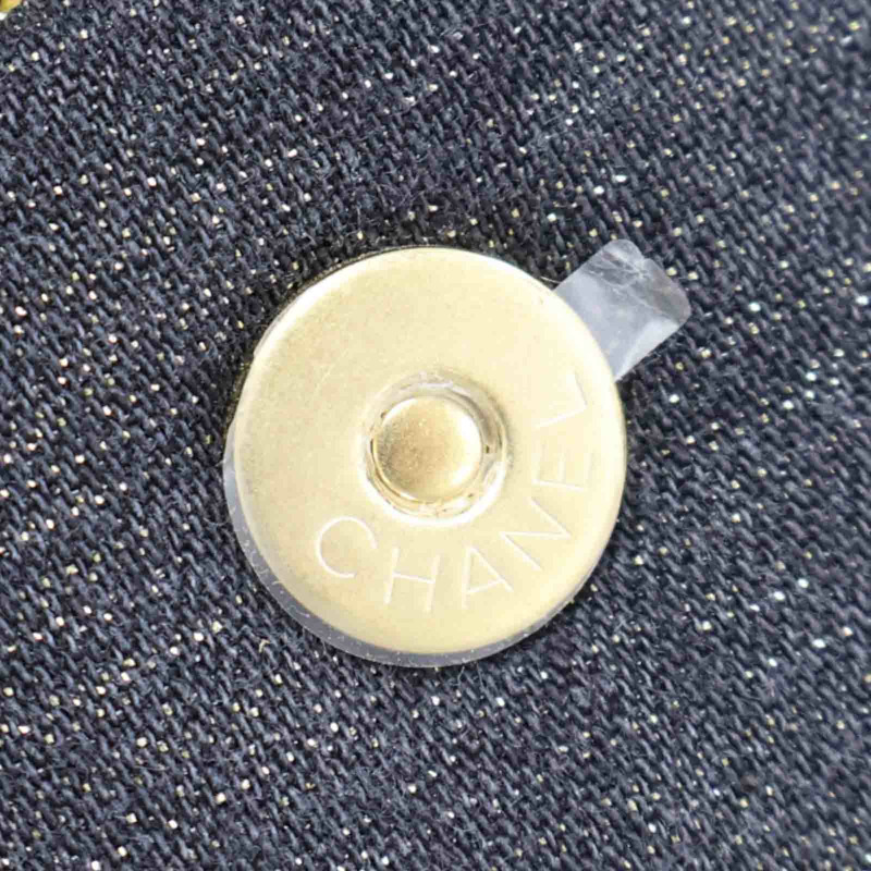 黑色 丹寧 吊飾【CHANEL 香奈兒】-12