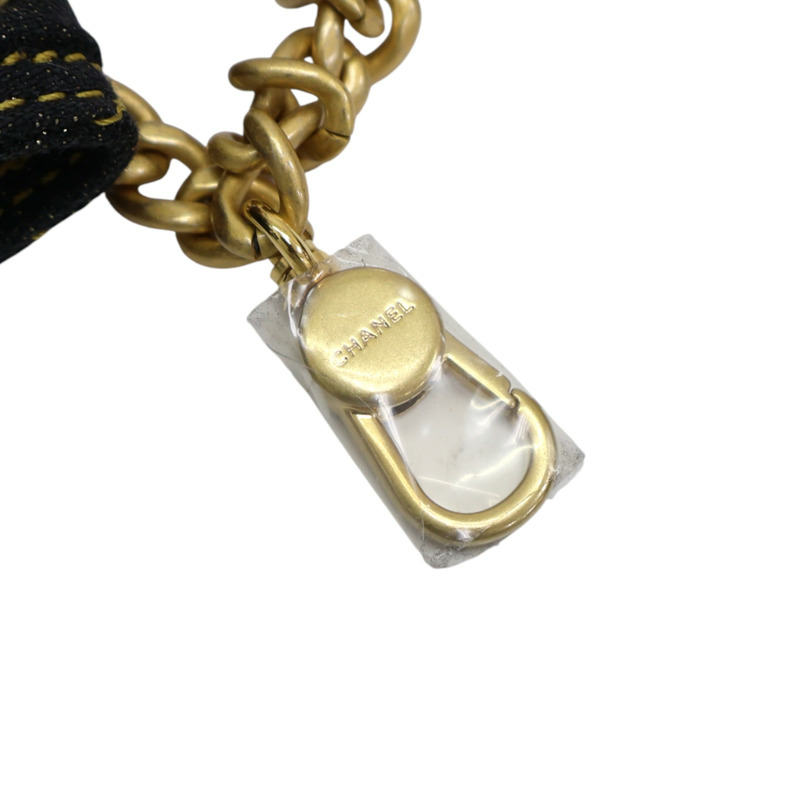 黑色 丹寧 吊飾【CHANEL 香奈兒】-14