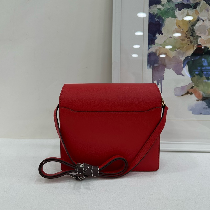 愛馬仕roulis mini19豬鼻 D刻 紅金扣 evercolor皮-3