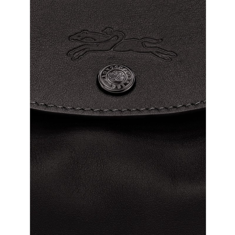 【LONGCHAMP】Le Pliage Xtra 牛皮 肩揹袋 肩背包 斜背包 水桶包 黑色 10341987001-2