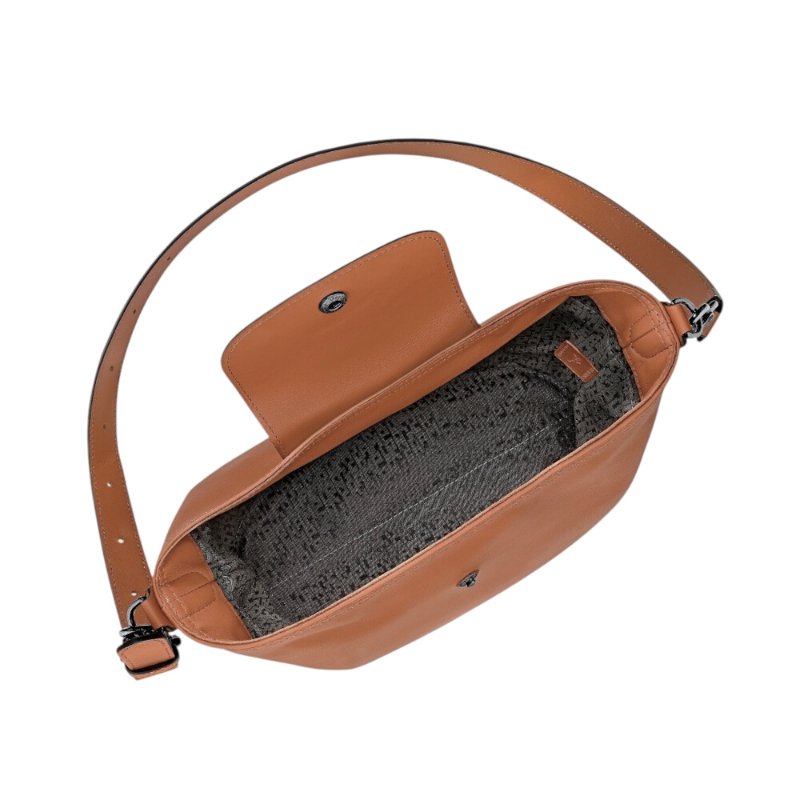 【LONGCHAMP】Le Pliage Xtra 牛皮 肩揹袋 肩背包 斜背包 水桶包 腰果色 10341987M19-3