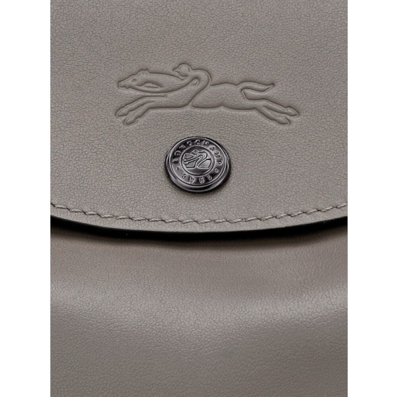 【LONGCHAMP】Le Pliage Xtra 牛皮 肩揹袋 肩背包 斜背包 水桶包 灰色 斑鳩色 10341987P55-2