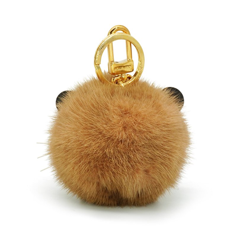 Louis Vuitton 展示品 獅子造型包飾鑰匙扣(M69512-咖)-2