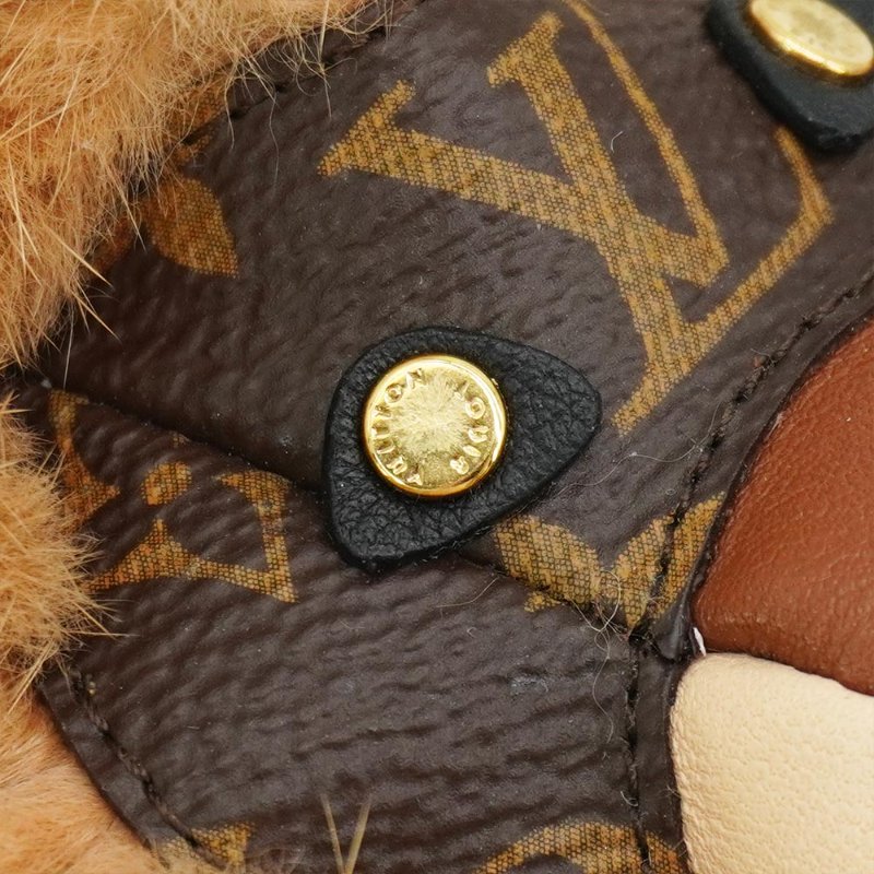 Louis Vuitton 展示品 獅子造型包飾鑰匙扣(M69512-咖)-6