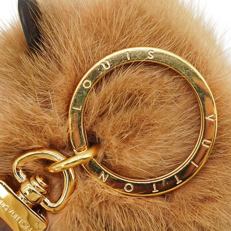 Louis Vuitton 展示品 獅子造型包飾鑰匙扣(M69512-咖)-7